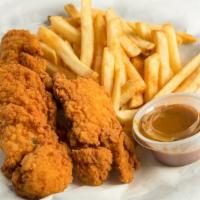 Chicken Tenders Combo (3 Pieces) · With Fries