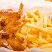 8Pc Shrimp Combo · With fries