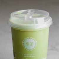 Matcha Latte · A strong earthy and sweet matcha drink balanced with creamy milk.