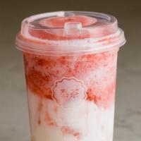 Strawberry Breeze · Caffeine free. Fresh sweet strawberries blended into an ice-cold slush and accompanied by so...