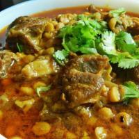 Dal Gosht · Homestyle, traditional curry dal gosht: homestyle curry with daal with your choice of meat.