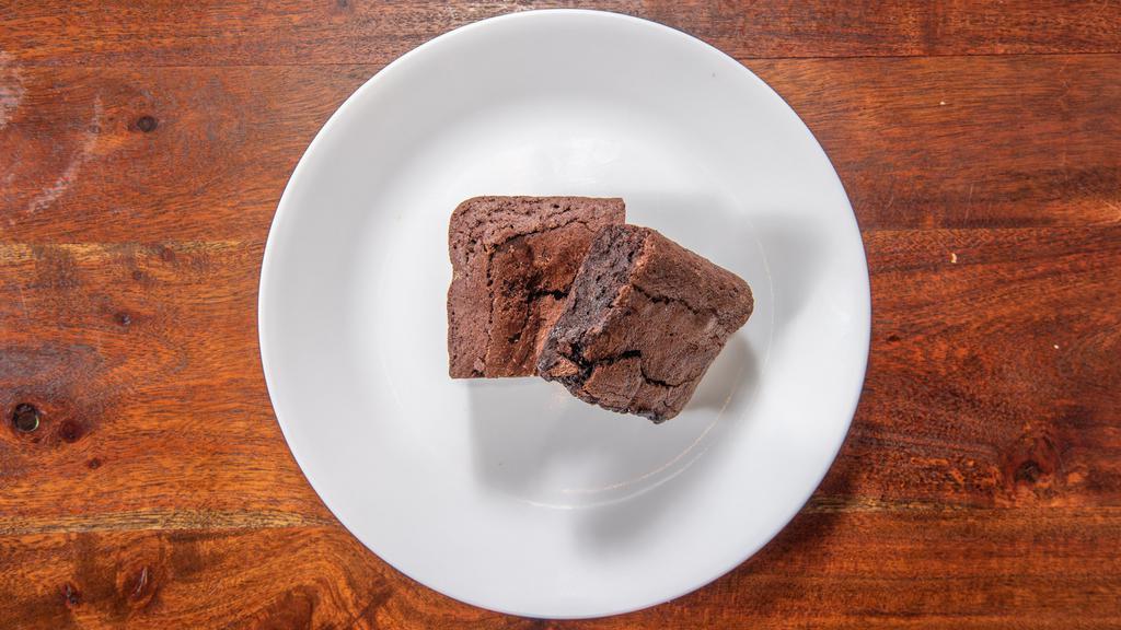 Fudge Brownie · The ultimate fudgy dark chocolate brownie.