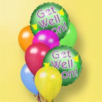 Get Well Bouquet · Includes 2 Mylar balloons 18” and 6 latex balloons 12”
Balloons may differ based on inventor...