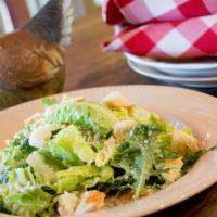 Kale Caesar Salad · Kale & romaine, parmesan cheese, croutons.
