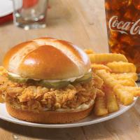Original Chicken Sandwich Combo · Taste our legendary hand-battered chicken, topped with a signature honey-butter brushed brio...