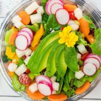 Create Your Own Salad · 32 Oz. Includes Spring Mix and 4 Items(Fruit and/or Veggies).