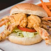 Fried Soft Shell Crab Sand · 