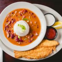Red Beans & Rice W/ Catfish Or Fried Shrimp · Choice of Catfish or Fried Shrimp and served with coleslaw.