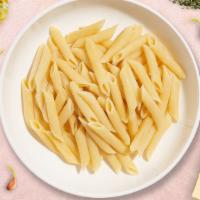 Byo Penne · Fresh penne pasta cooked with your choice of sauce, veggies, and meats.