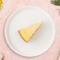 Cheesecake · Original New York cheesecake is decadently rich in taste, but fluffy in texture. It is also ...