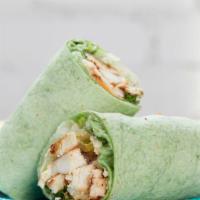Chicken Caesar Wrap · Chicken, power blend of romaine, spinach, and baby kale, zero carb Caesar dressing and parme...
