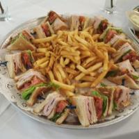Ham & Cheese Club · With fries, chips or fruit.