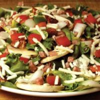 Mrjim'S Special Salad · Comes with fresh lettuce or spinach, tomato, onions, green peppers, bacon, ham, and mushroom...