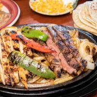 Dinner Fajitas Mexicana · Choice of 1/2 pound Steak , Chicken, Vegie, Acapulco Shrimp