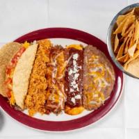Combination  Pick 3 Items  Plate · Your choice of  3 -enchiladas , tacos and sides
