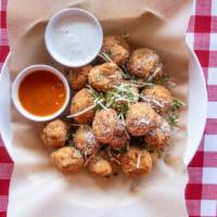 Fried Mushrooms · Lightly fried mushrooms seasoned with salt and pepper. Served with Rocco's homemade marinara...