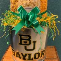 Baylor Bucket With Butter, Cheese & Caramel · This University of Baylor Bears Bucket is decorated and packaged with a Small bag of Butter ...