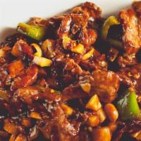 Kung Pao Beef · Hot & spicy. We will try to alter degree of heat to your taste.