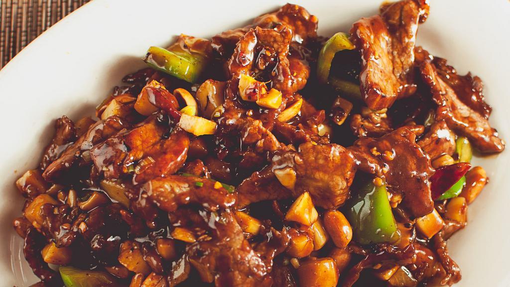 Kung Pao Beef · Hot & spicy. We will try to alter degree of heat to your taste.