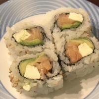 Philly Rolls (4 Pieces) · Avocado, cream cheese and smoked salmon.
