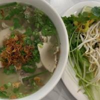 Hu Tieu Dac Biet · Vietnamese thick noodle soup.