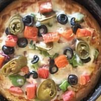  All Veg Pizza ( J ) ( S ) ( Extra Amul Cheese 1.99 ) · Choose from: onion, bell peppers, tomatoes, jalapeno, olives