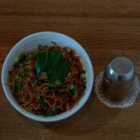 Veg Schezwan Noodles · Noodles tossed in indo chinese style with schezwan sauce