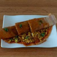 Paneer Dosa · Dosa with a filling of spicy paneer. Special item.