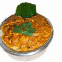 Paneer Afghani Bhurji  ( R )  ( J )  ( S ) · Semi-dry preparation of cottage cheese tossed in tomato gravy along with capsicum and tomato...