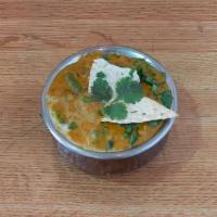 Veg Jaipuri  ( B ) ( J )  ( S ) · Mixed seasonal vegetables and roasted papad, simmered in cashew brown gravy, garnished with ...