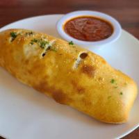 Stromboli · All strombolis are filled with mozzarella cheese and come with marinara sauce on the side.