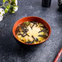 Miso Soup · Traditional Japanese miso soup.