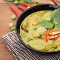 Chicken Thai Curry · Authentic made chicken Thai curry. Made hot & spicy.