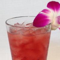 Hibiscus Drink (Nam Kra Jiab) · Tangy and cranberry-like. The hibiscus flower, also known as roselle, is rich in vitamin C a...