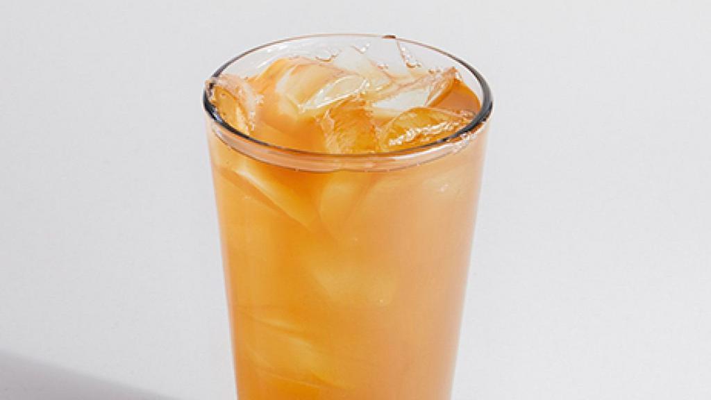 Wei'S Cooler · Our house brewed Imperial Black iced tea with a splash of ginger infused lemonade. The best Wei to stay Cooler!