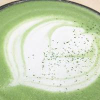 Matcha Latte · Imperial matcha tea with steamed milk and agave.