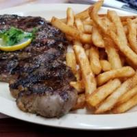 Rib Eye Without Bone · Our Rib Eye Boneless Steak comes with Side Salad or Rice or French fry.