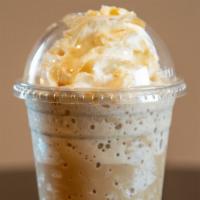 Connections Frappe · Vanilla, mocha or caramel, with special frappe mix, blended with ice and topped with whipped...