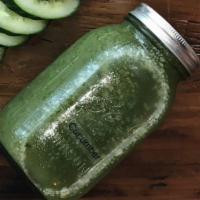 Cucumber Lime · 24oz of our refreshing tangy water made out of seedless English cucumber and freshly squeeze...