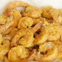 Fried Shrimp Basket · Hefty portion of shrimp served with cocktail or tartar sauce and fries.