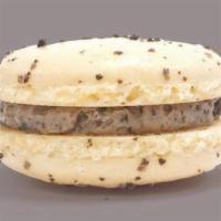 Cookies 'N Cream Macaron · If Oreos and macarons were to have a love child, this would be it!