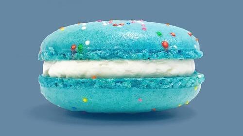 Birthday Cake Macaron · It's back and now here to stay! Celebrate every day with a taste of birthday cake!