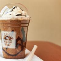 Java Chip · Sweet and creamy blended ice coffee.