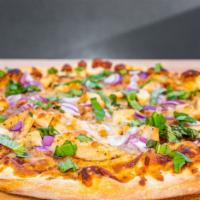Gluten-Free Chicken Barbecue Pizza · House Special Gluten Free Crust, grilled chicken bites, red onions, green pepper, mushrooms,...