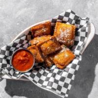 Toasted Cheese Ravioli · By Anthony's Eatalian. Breaded and served with side of our housemade marinara sauce. Vegetar...