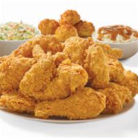 12 Piece Mixed Chicken Meal · Twelve pieces of Mixed Chicken with two large sides and four Honey-Butter Biscuits.