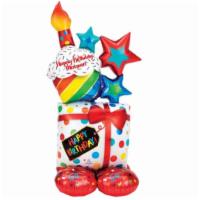 Happy Birthday Cupcake Column · Now Avaialble for purchase! 50 inch Giant Birthday Column!  Name or custom message can me ad...