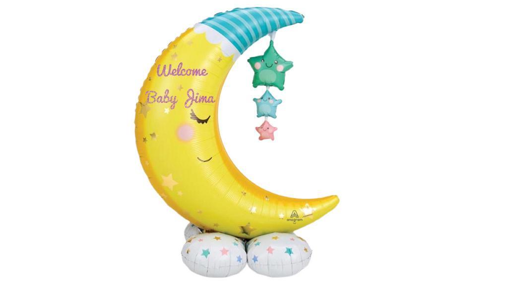 Welcome Baby Moon Column  · Now Avaialble for purchase! 55 inch Giant Welcome Baby Moon Column!  Name or custom message can me added!