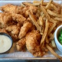 Chicken Tenders Platter · Hand-battered-to-order, served with Texas toast, gravy and two sides.