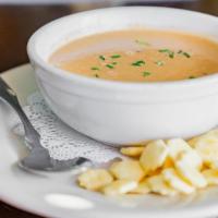 Lobster Bisque · Saltwater recommends. A smooth, creamy, highly seasoned soup of French origin
